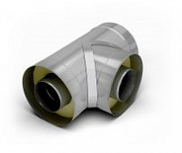 Тройник-сэндвич 90 TMF СУПЕР ф150/250, 0,8/0,5мм, нн